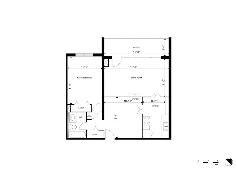 1_bed1605_floor_plan