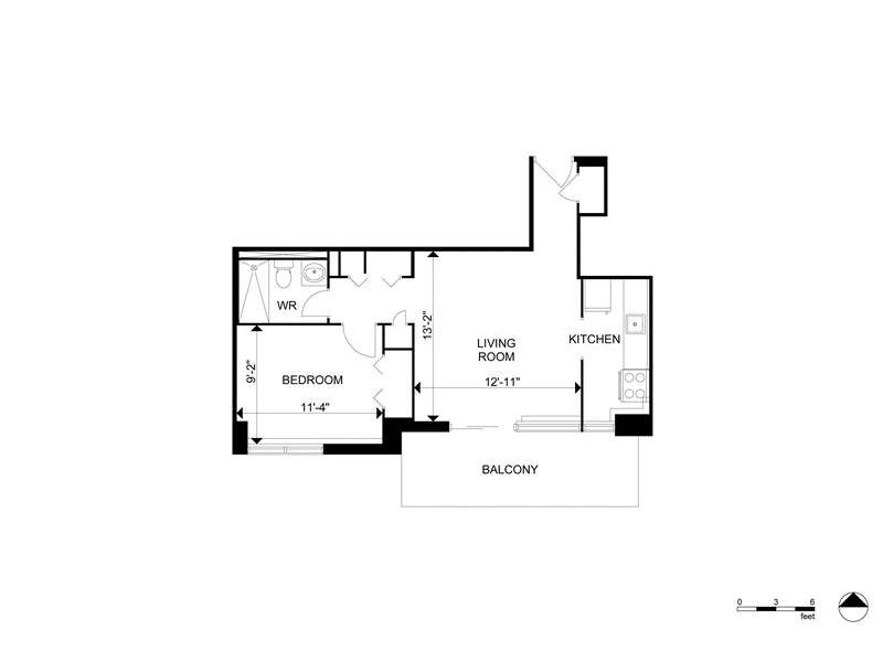 1_bedjnr401_floor_plan