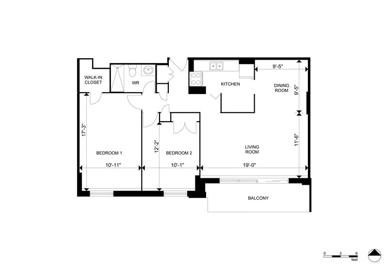 2_bed214_floor_plan